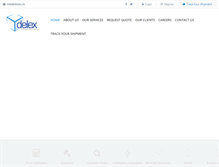Tablet Screenshot of delex.in