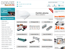 Tablet Screenshot of delex.es